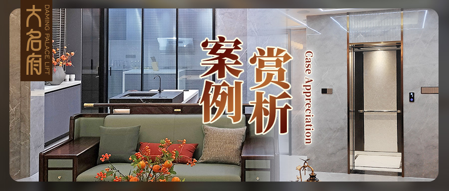 大名府家用電梯 | 細心鐫刻，1㎡盡顯全屋動容時光